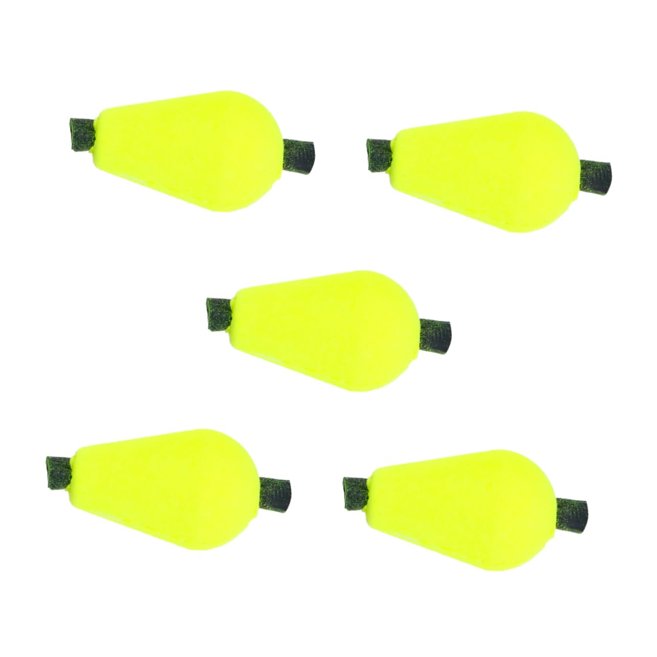 ibasenice Fishing Floating Float Cylinder 6 Pcs Fly Trout Fishing Buoy Bright Shape Easy to Remove High Buoyancy
