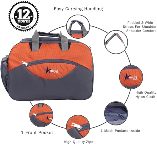Image of 65 Liters Travel Duffle Trolley Bag with Wheels for Men & Women | Large Luggage Bag | Wheeled Duffle Bag for Airport, Train, Office, Weekend Trips | Lightweight & Durable | Polyester