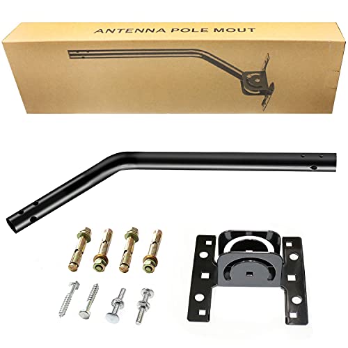 Adjustable Outdoor Antenna Mounting Pole Outdoor TV Antenna Attic