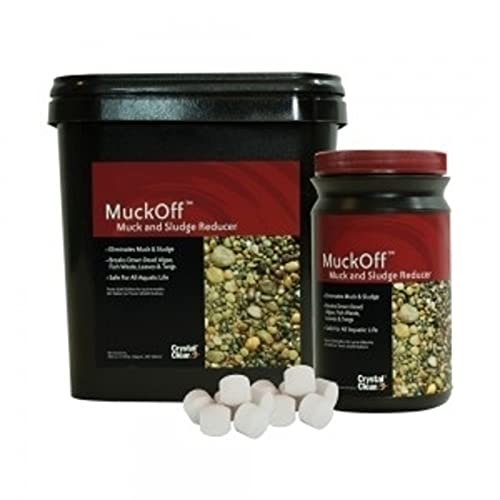 CrystalClear MuckOff, Natural Pond Muck Treatment, Water Garden