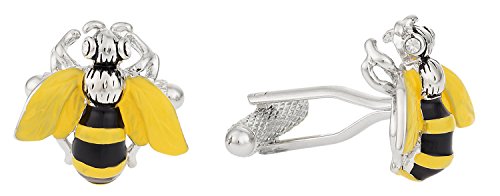 Cuff-Daddy Bumble Bee Mancuernas con Caja miniatura 2