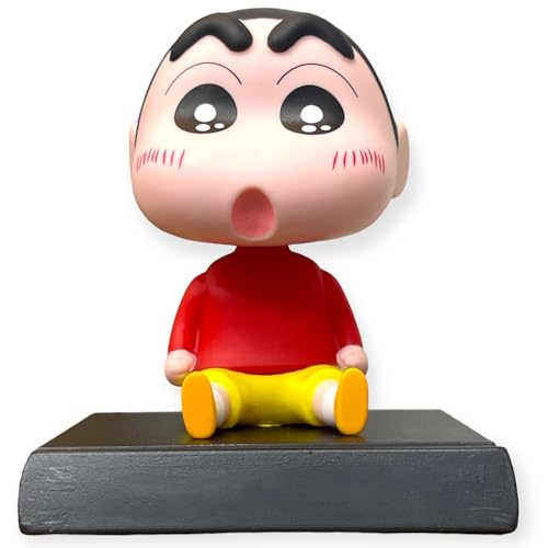 Super Heros and Anime Bobblehead Figures with Mobile Holder for Car Dasboard | Perfect of Toy | Coprprate Gifting Item | Office Desk and Table Limited Edition (Sinchan - 3) (B0CRBL8CLD) Amazon Price History, Amazon Price Tracker
