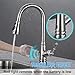 ELLO&ALLO Touchless Kitchen Faucet with Pull Down Sprayer - Single Handle Kitchen Faucets Smart Motion Sensor Stainless Steel Brushed Nickel Sink Faucet