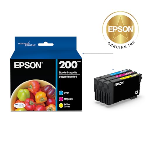 Epson 200 Genuine Ink Standard Capacity 3 Color Combo Pack T200520 - image 2