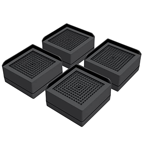 Flechazo Pack Of 4 Furniture Bed Risers, 2 Inch Furniture Risers Heavy Duty Adjustable Bed Risers For Bed, Desk, Sofa And Table(4 Pieces) #TOP28