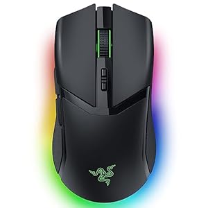 Razer Cobra Pro Wireless Gaming Mouse: 10 Customizable Controls – Chroma RGB Lighting – 30K Optical Sensor – Gen-3 Switches – 2.4GHz, Bluetooth & USB Type C – Up to 170 Hr Battery – Black