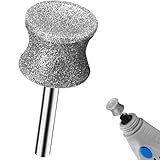 RIUORKIE Diamond Rotary Nail Grinder Bits for Dog, 1/8" Diamond Dog Nail Grinder Attachment Attachment for Dremel Grinder Replacement Heads Pets Nail Care Clippers for Medium Large Dogs.