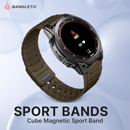 Image of Bandletic Silicone 22mm Quick Fit Compatible with Garmin Fenix 8 Band