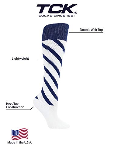 Image of TCK Candy Stripe Knee High Softball Socks Soccer