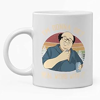 Angeline Always Sunny in Philadelphia Frank Reynolds I'm Gonna Get Real Weird with It Circle Funny Vintage Mug