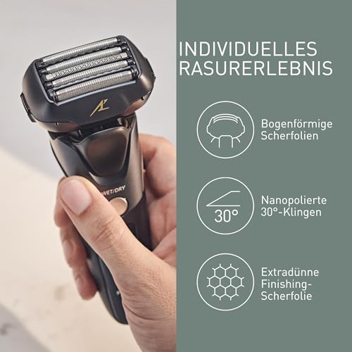 Panasonic WES9032Y1361 Ersatzklingen und Scherfolie für ES-LV97, ES-LV95, ES-LV81, ES-LV69, ES-LV67, ES-LV65 & ES-LV61 Elektrorasierer… – Ansicht 3