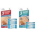 Clozex Emergency & Pediatric Laceration Closure Bundle, FSA HSA Eligible Skin Closure Device for Wound Repair Without Stitches – Treat 6 Wounds, Combine for Up to 6 5/8" Total Length