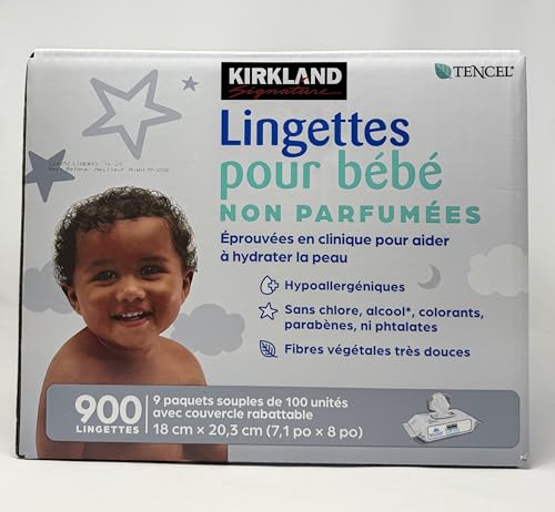 Image of Kirkland Signature Baby Wipes 900 Count