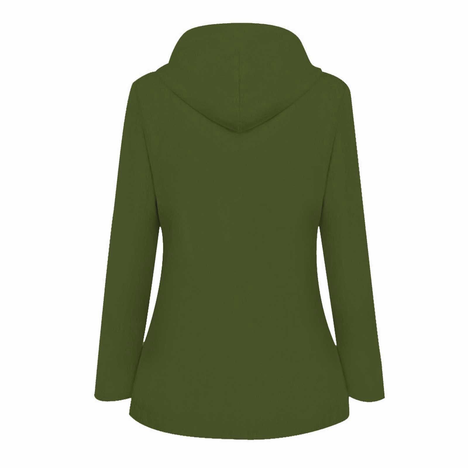 Felpa Con Cappuccio In Pile Da Donna Parka Giacche A Calde Invernali Cappotti Sci Capispalla Trench Imbottito Impermeabile Giacca Vento Trekking Transparent Raincoat Pioggia Estiva