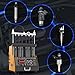 AUTOOL Fuel Injector Cleaner and Tester Machine, Ultrasonic Fuel Injection Cleaner for All 6 Cylinder Petrol Vehicles, GDI, EFI, FSI Fuel Injection Systems Cleaner Kit 12V/70V/220V