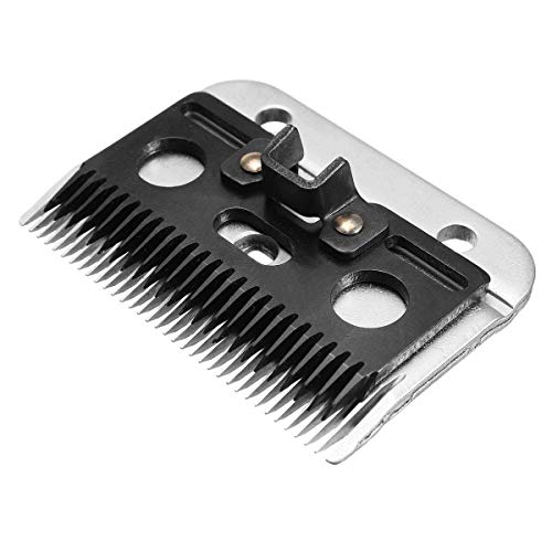 TAKEKIT Horse Clippers Replacement Blades, Detachable Universal Blades for Professional Horse Grooming Clippers, Top and Bottom, Stainless Steel, 35-Teeth - Thumbnail 2