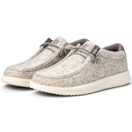 Image of Gator Waders Womens Camp Shoes - Breathable Slip-On Loafers - Elastic Laces - Ultralight All Day Cushioning - Fitted Feel