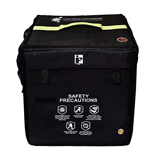 IFFOVERSEA SUltra Protect UV-C Sterilizer Foldable Bag With Pre Set Timer and Wire Rack