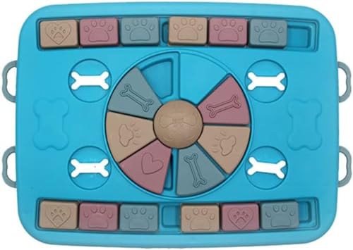 Kwueiit 犬用知育玩具 ノーズワークパズル おやつ探しで早食い防止 嗅覚訓練に しつけにお役立ちペットグッズ (A)