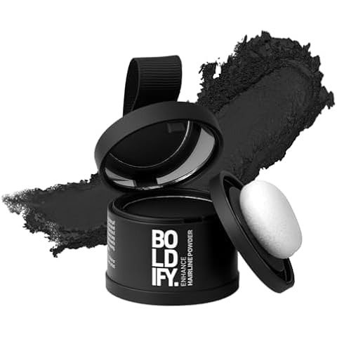 BOLDIFY Hairline Powder for Instant Grey Coverage Cover