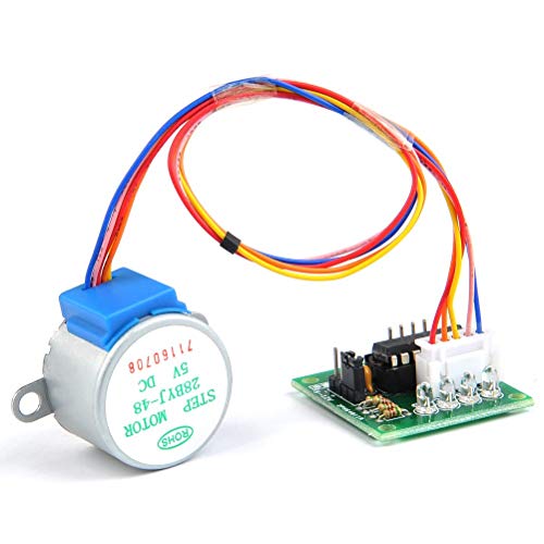 DollaTek 5Pcs 28BYJ-48 ULN2003 5V Motore Passo-Passo + Scheda Driver ULN2003 per Arduino