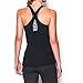 Under Armour Women's CoolSwitch Tank, Black/Metallic Silver, Medium