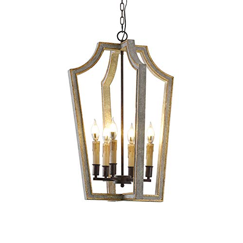 Lustre en bois de ferme pour illuminer un salon sombre avec style rustique gris