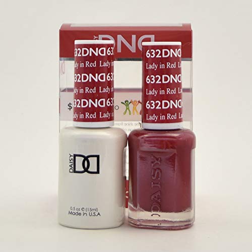 Daisy DND Soak Off Gel All In One Set -Lady in Red-632