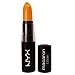 NYX Macaron Pastel Lippies Lipstick - Citron : MALS07 "Yellow" 0.16 oz.