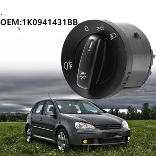 Control luz antiniebla y faros regulable boton de salpicadero VW Jetta Tiguan 3
