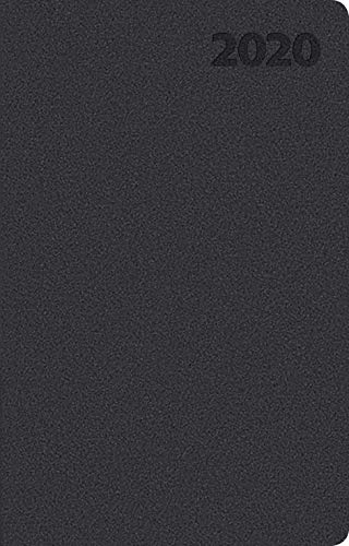 Preisvergleich Produktbild Taschenkalender Tizio Flexicover schwarz S 2020