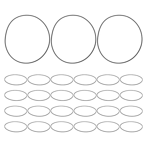 OUNONA 30�J�Z�b�g�C���p�S���h���C�u�x���g 30�� ��130mm �t���b�g�h���C�u�x���g DVD CD�v���[���[�x���g�����p �e�[�v���R�[�_�[�����e�i