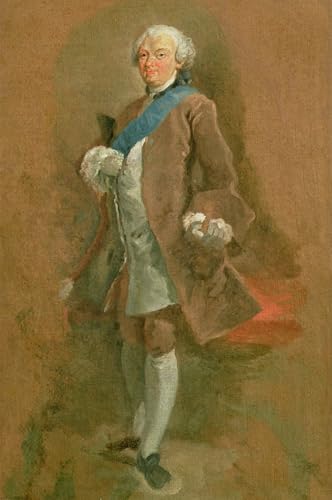 Toile portrait du duc de Choiseul par Paolo Pannini décoration murale 60x90cm