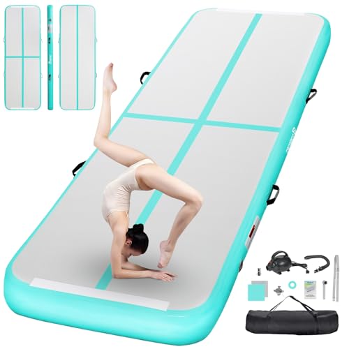 FBSPORT Airtrack Matte, 10cm Hoch Verdicken 3M Tumbling...