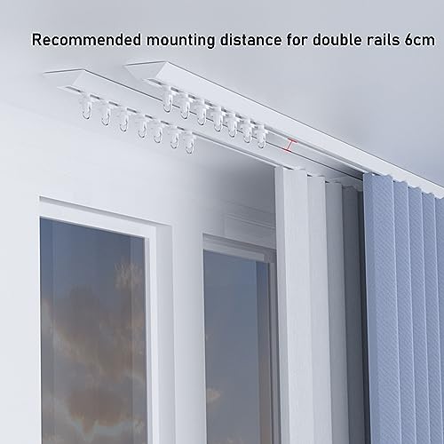 Rail de plafond de 2m pour rideaux afin d'isoler une chambre - 6