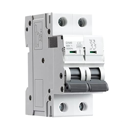 Disjoncteur Gym9 2p 6ka MCB sur rail Din pour la protection électrique domestique