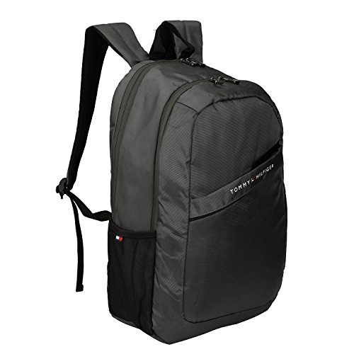 Image of Tommy Hilfiger 31 cms Black Laptop Backpack (TH /BIKOL01ARD)