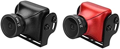 Replacement Part For JJA-CM1200 1/3 CMOS 1200TVL Mini Camera 2.1mm Lens With OSD Button PAL/NTSC Black/Red For RC Drone Quadcopter Models - (Color: Red PAL)
