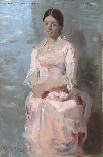 Toile murale Frederikke Tuxen Krøyer pour la décoration chic d'un grand salon