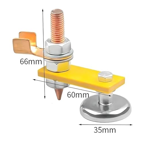 Pince de terre magnétique pour éviter les fixations difficiles en soudage - 3