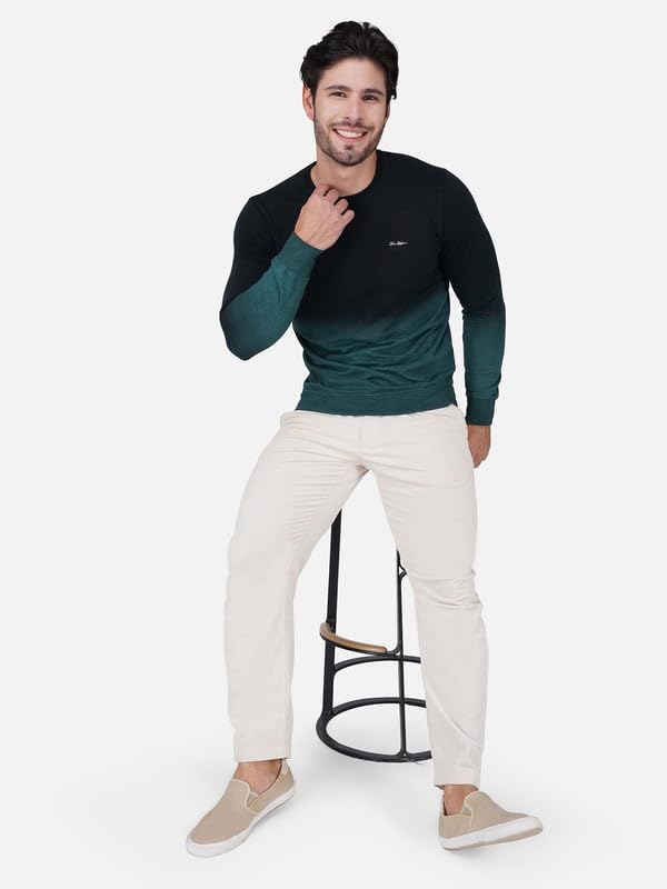 Image of PRORIDERS Men Dip Dyed Pure Cotton Full Sleeve t Shirts