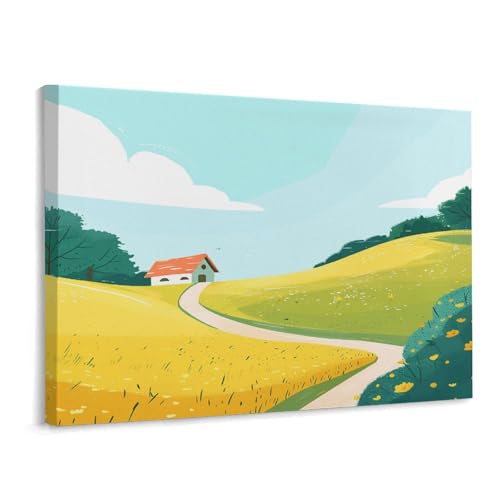 Toile murale imprimée 15,7x30cm pour salon et bureau élégant