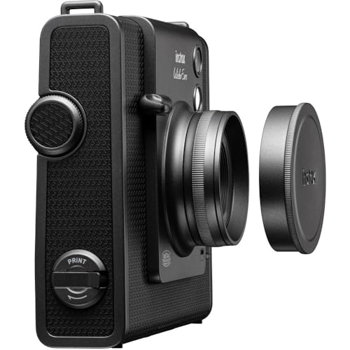 Image of Fujifilm Instax Wide Evo Hybrid Instant Film Camera (16840957) Bundle with 32GB Memory Card + Padded Case + Cleaning Kit + More