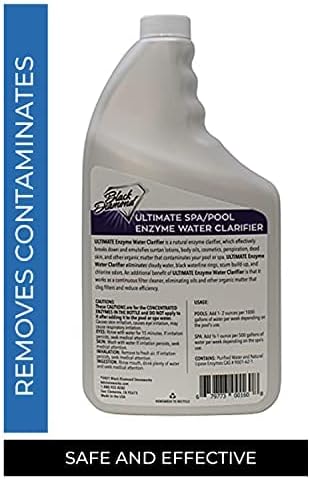 Miniatura 8 de Limpiador de filtros de spa definitivo en aerosol de acción rápida para filtros de bañera de hidromasaje y piscina. 1-QT, 1-G, tratamiento