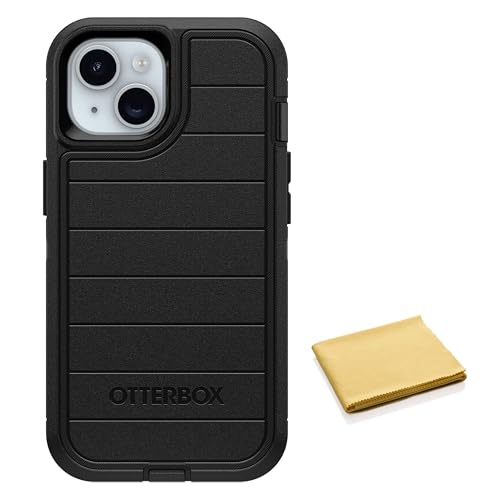 Coque pour iPhone 13 OtterBox Defender Pro évite les bris d'écran iPhone 15 14 noir sans boîte
