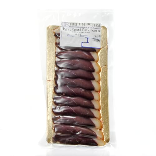 Placa de magreto de pato ahumado de 80 g