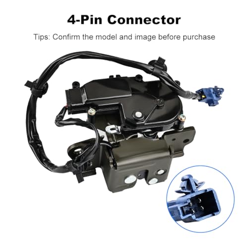 Image of WMPHE Tailgate Lock Latch Actuator Assembly Compatible with Toyota Prius 2010-2015 Lexus CT200h 2011-2017, Rear Trunk Latch Motor Replacement for 69350-47041, 69350-47040, 69350-47020