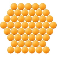Lot De 50 Balles De Ping-Pong Colorées 40mm - Plastique Pour Bière-Pong Et Loisirs Créatifs