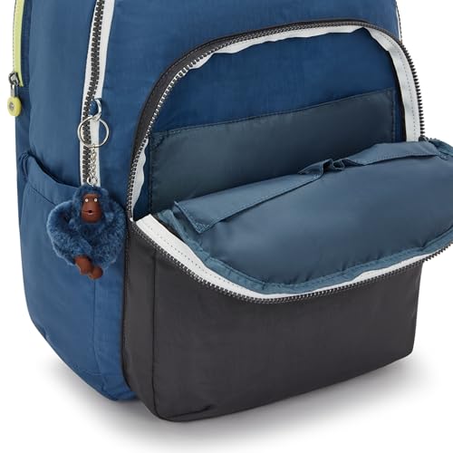 Image of Kipling Women's Seoul Extra Large 17 inch Laptop Backpack, Durable, Roomy with Padded Shoulder Straps, Built-In Protective Sleeve