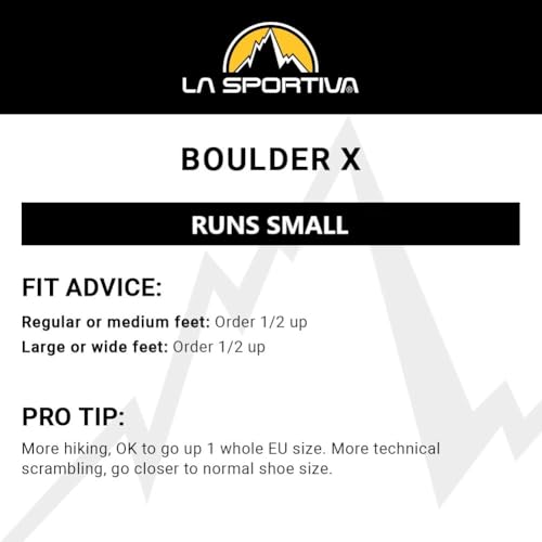 La Sportiva Mens Boulder X Approach/Hiking Shoes2